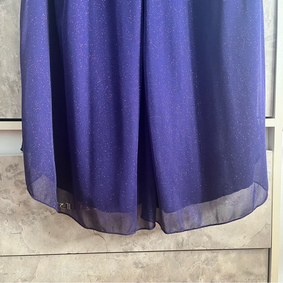 Purple Shimmery Dress - Picture 4 of 7